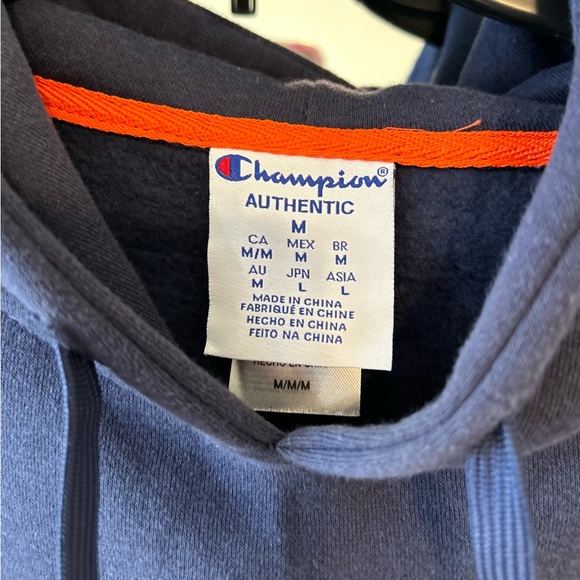 Official Champion Auburn Hooded Sweatshirt Sz M - Picture 3 of 3